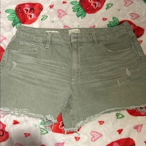 Universal Thread Olive Jean Shorts